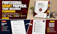 write nonprofit grant proposals and conduct grant research