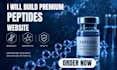 build peptide woocommerce website, research peptide, peptide, supplement website