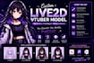 create a custom live2d vtuber model and anime character