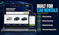 design and develop a professional car rental website