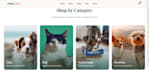 create a modern responsive HTML e commerce website template