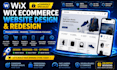 design wix ecommerce website, redesign wix ecommerce website, wix website design