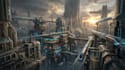 create fantasy sci fi cinematic game environment concept art and worldbuilding