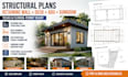 design structural plans retaining wall deck adu sunroom permit texas florida