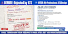 create professional ats resume cv and cover letter design