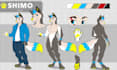 draw fursona art ref sheet anthro oc nsfw furry reference sheet furry ref sheet