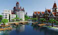 build custom minecraft city maps, server spawns, lobbies, hubs, castles and mini