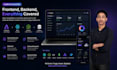 build a premium full stack website with stunning UI and antigravity