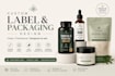 do product label packaging design supplement label design label design mockup