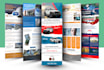design html email flyer, email template newsletter design