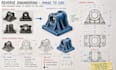 design reverse engineered mechanical parts from images into precise cad models