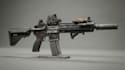 create custom 3d gun model, weapon assets, game ready 3d models and textures