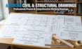 create architectural and civil working drawings in autocad