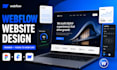 webflow website design, framer landing page, figma to webflow development expert