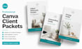 create a professional canva client welcome packet onboarding guide pricing guide
