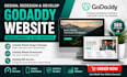design godaddy website redesign godaddy website development and godaddy SEO