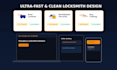 design a locksmith handyman website landing page with booking