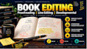 proofread edit novel memoir or nonfiction manuscript KDP kindle book interior