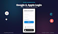 create a login and signup screen in flutter with firebase