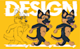 design a cartoon mascot logo