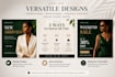 create 5 canva instagram posts for your business