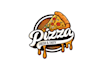 do minimalist coffee shop, pizza, sweets, kitchen or fruit candy logo design