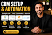 setup gohighlevel zoho freshsales and bitrix24 CRM