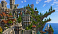 build minecraft buildings, castles, lobbies, spawns, fantasy, mega bases builds