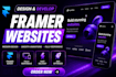 framer website develop framer website design framer developer framer website fix