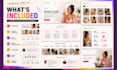design a ugc portfolio website in canva for creators