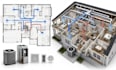 do manual j calculation, manual d duct design and hvac permit plans
