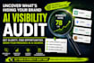 do a GEO audit and analyze your ai search visibility