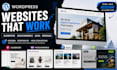 design wordpress website, elementor, woocommerce blog