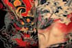 make a traditional japanese irezumi tattoo