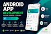 develop native android apps