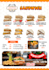 design a vibrant fast food, burger, or cafe menu