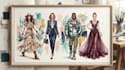 draw a fashion illustration or sketch