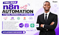 build n8n automation workflows and ai automation