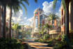 create fantasy environment concept art