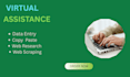 do data entry,copy paste,excel and web research