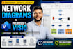 design and configure cisco packet tracer network projects