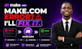 fix make com errors, scenarios and automation workflows
