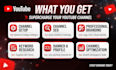 create, setup and optimize your youtube channel with SEO