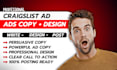 create high converting craigslist ad copy and design