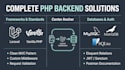 develop a secure PHP rest API using laravel or raw PHP