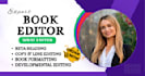 proofread developmental book editing, romance fantasy novel book editor