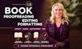 proofread, edit and format your low content book, puzzle, activities book editor