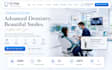 design a dental clinic website, dentist and medical practice website