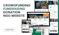 design crowdfunding fundraising donation website ngo donation system website