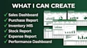 create a professional excel dashboard and mis report